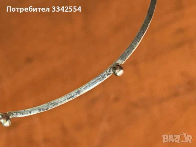 ГРИВНА ГРИВНИ САЧАН ВЪЗРОЖДЕНСКИ НАКИТ СТАРИННИ, снимка 3 - Антикварни и старинни предмети - 50818344