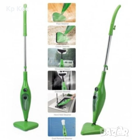Парочистачка Стийм Моп Steam Mop x12, снимка 3 - Парочистачки и Водоструйки - 51208989