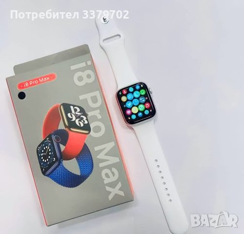 Смарт часовник i8 Smart Watch - Разговори, нотификации, снимка 2 - Смарт гривни - 40881821