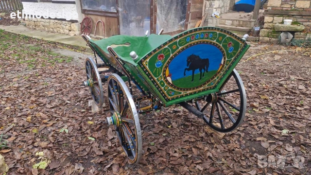 Продавам реставрирана каруца., снимка 3 - Градински мебели, декорация  - 52656249