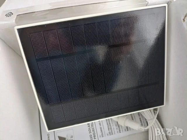 Външен двоен соларен прожектор със сензор за движение LIVARNO Home, снимка 5 - Соларни лампи - 51177146