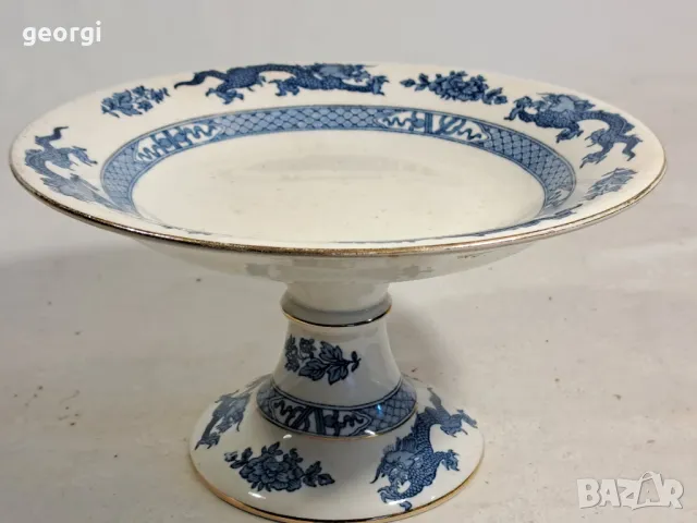 английско порцеланово плато Booths   16/4