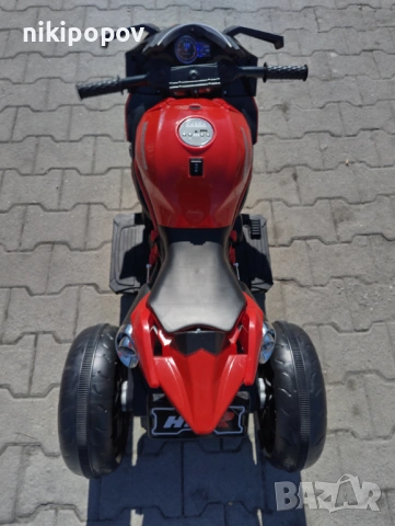 KAWASAKI акумулаторен мотор NINJA червен, снимка 5 - Детски велосипеди, триколки и коли - 53569672