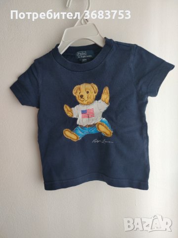 Тениска Ralph Lauren, снимка 1 - Бебешки блузки - 40174284