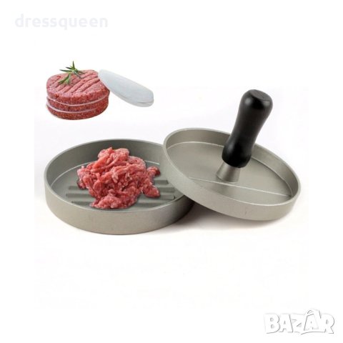 2057 Алуминиева преса с незалепващо покритие за оформяне бургери и кюфтета, снимка 7 - Други стоки за дома - 43942915