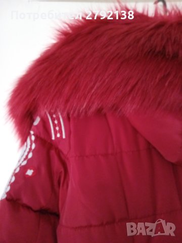 Дамско дълго яке, снимка 3 - Якета - 43500545