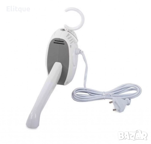 Закачалка с функция за изсушаване, За дрехи и обувки, С горещ въздух, Бял, снимка 6 - Други стоки за дома - 52832713