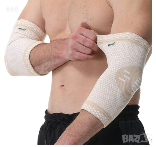 Еластична компресионна опора за лакът, изработена от дишащ и лек материал. , снимка 10 - Други стоки за дома - 53168555