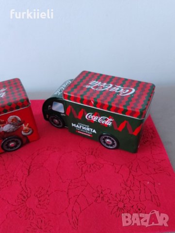 две коледни камиончета на кока кола , снимка 3 - Декорация за дома - 43151759