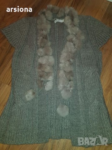 Жилетка със зайче, снимка 2 - Жилетки - 27530316