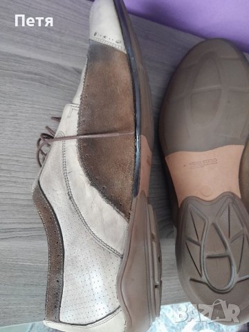 Италиански мъжки кожени обувки Alec Kampinsky Vero cuoio / Елегантни кожени мъжки обувки, снимка 9 - Официални обувки - 37868610