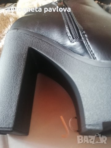 Къси ежедневни боти на ток , снимка 4 - Дамски боти - 38621802