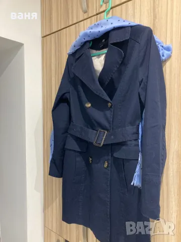 Нов шлифер HM и шалче, снимка 2 - Шлифери - 47689816