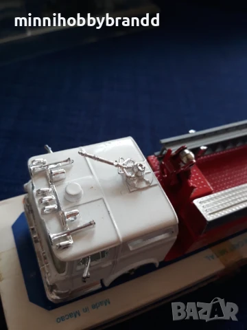 Пожарна във 1.48 мащаб GATA Made in Macao , снимка 6 - Колекции - 50584288