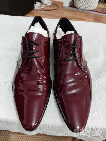 Италянски кожени обувки Rizzo, снимка 3 - Официални обувки - 35029652