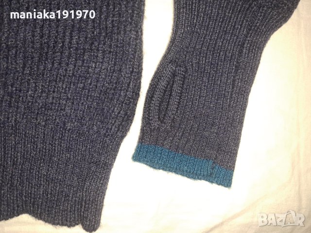 Vikafjell (М) дебел вълнен пуловер за лов риболов 100% Wool , снимка 7 - Пуловери - 43959051