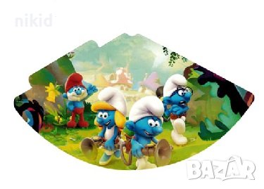 Смърфовете The smurfes смърфчетата смърфчета смърфовете картонена  парти шапка шапки рожден ден