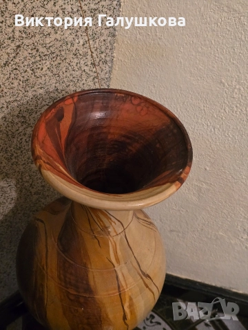 Керамична ваза, снимка 2 - Вази - 52955734