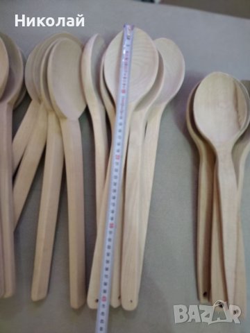 Големи дървени лъжици за готвене и чук за месо., снимка 6 - Прибори за хранене, готвене и сервиране - 36627112