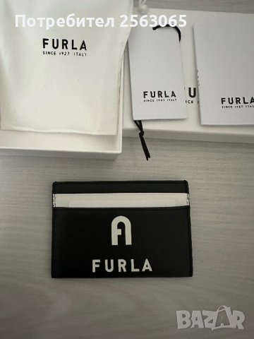 Държач за карти Furla, снимка 1 - Портфейли, портмонета - 39529308