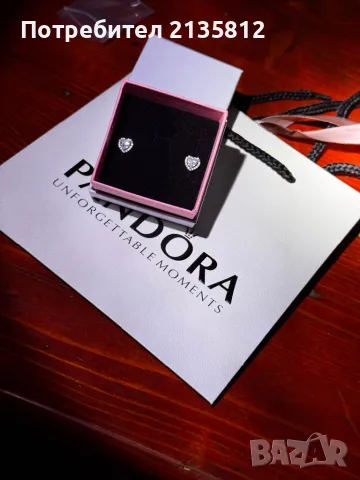 Обеци Пандора Pandora , снимка 9 - Обеци - 49882633