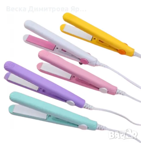 Комплект преса за оформяне на коса Benzer BR-1716 HCR, 4 в 1 + ПОДАРЪК МИНИ ПРЕСА. Цена 32.50 лв., снимка 9 - Друга електроника - 48104421