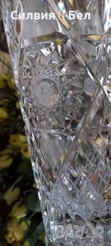 Кристална ваза🌱, снимка 10 - Вази - 51670839