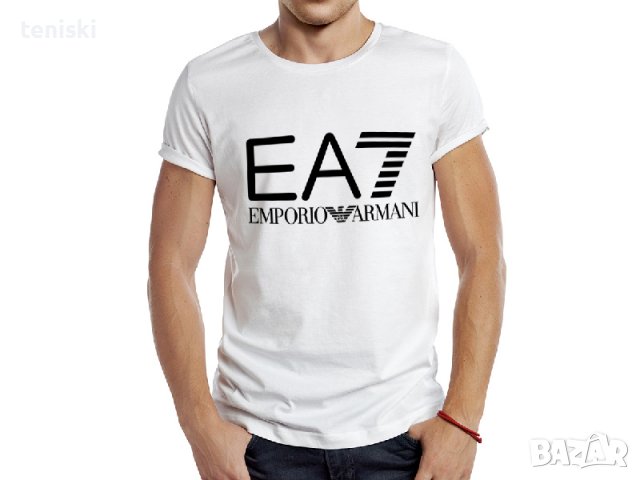 Тениски ARMANI принт 8 модела, снимка 10 - Тениски - 30654359