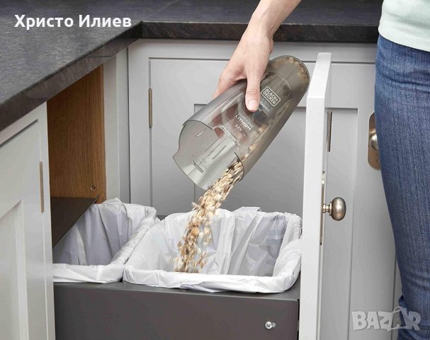 Black & Decker ръчна акумулаторна прахосмукачка със зарядно, снимка 5 - Прахосмукачки - 39670722