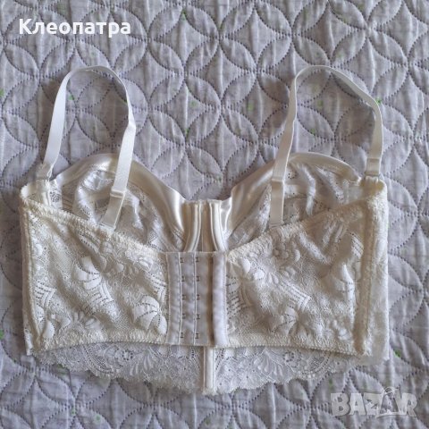 Дамско дантелено бюстие 85С, снимка 5 - Корсети, бюстиета, топове - 37621308