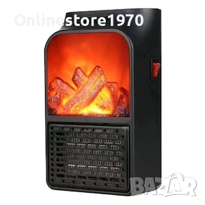 Портативна мини печка с камина ефект , снимка 5 - Отоплителни печки - 52181496