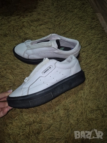 Adidas сникърси естествена кожа N40, снимка 7 - Маратонки - 52018654