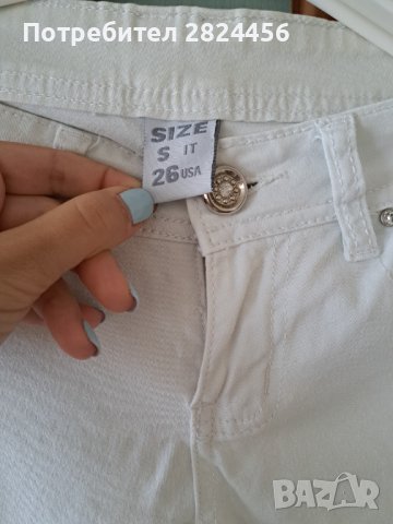 Дамски изчистен бял панталон , снимка 3 - Панталони - 40625818