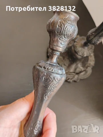 винтидж свещник, снимка 3 - Други ценни предмети - 51053037