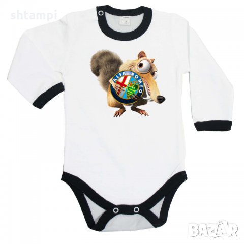 Бебешко боди ALFA ROMEO SCRAT, снимка 4 - Бодита за бебе - 33225550