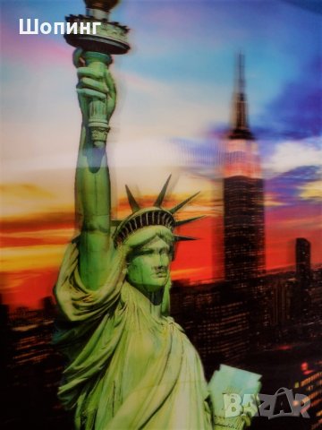 3D картина (30/40см) Статуята на Свободата, снимка 8 - Картини - 39266761