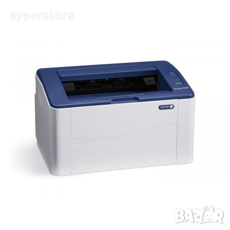 Принтер Лазерен Черно-бял Xerox Phaser 3020BL Компактен за дома или офиса, снимка 2 - Принтери, копири, скенери - 33538610