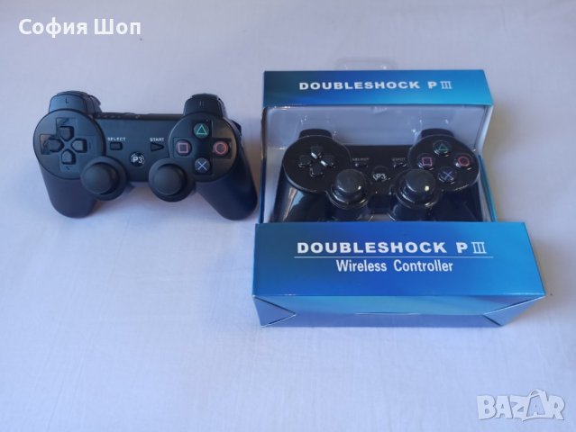 Нов Съвместим Безжичен Джойстик за Плейстейшън 3 Dualshock PS3, снимка 7 - PlayStation конзоли - 43093872