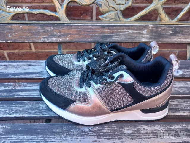 Блестящи маратонки 37, снимка 3 - Дамски ежедневни обувки - 47864821