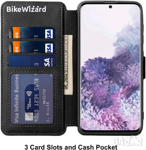 Keallce Съвместим за Samsung Galaxy S20 калъф -6,2 инча, черен НОВ, снимка 4 - Калъфи, кейсове - 37130933