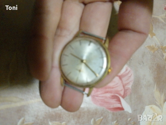 Vintage Cornavin Geneve Swiss Manual Winding Wristwatch Goldplated по договаряне , снимка 2 - Мъжки - 53288026
