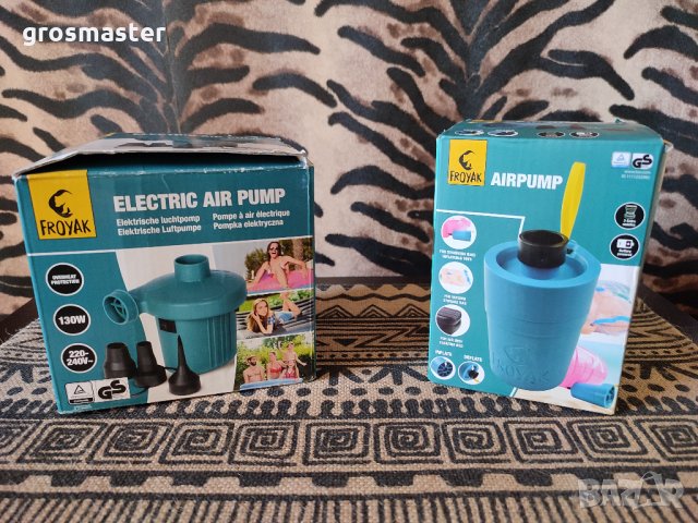 НОВО! Електрически помпи за къмпинг/море (два модела), снимка 7 - Надуваеми легла - 33507604