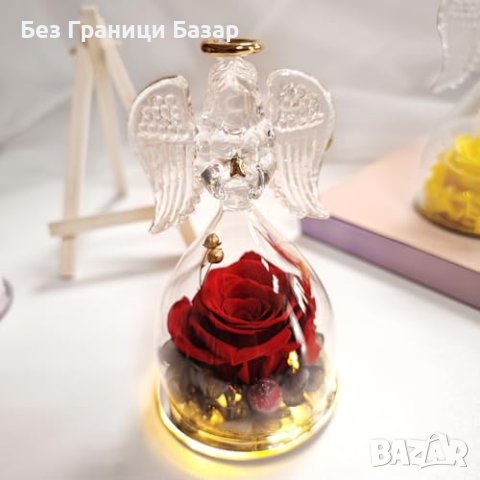 Нов Уникален Подарък Роза с LED за Специални Поводи жени любов, снимка 3 - Други стоки за дома - 43557188
