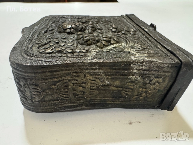 Стара паласка, фишеклък, кутийка, снимка 6 - Антикварни и старинни предмети - 51660492