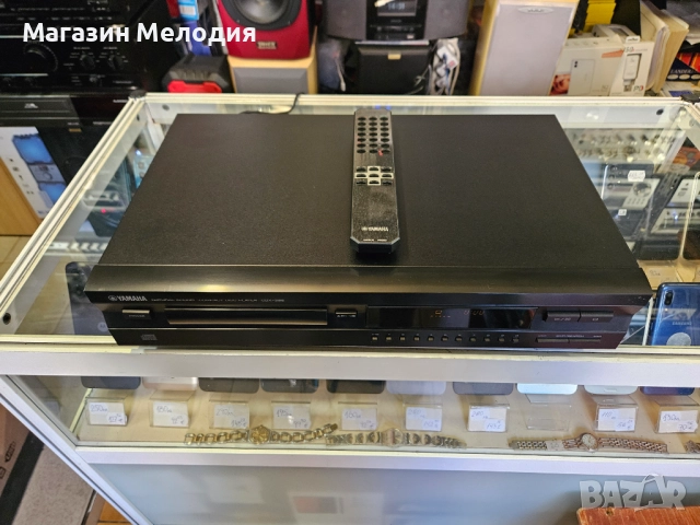CD Player Yamaha CDX-396 с оригинално дистанционно., снимка 6 - Декове - 52799262