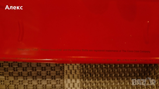 Стара колекционерска табла Кока–Кола, Италия, маркирана., снимка 4 - Колекции - 52766113