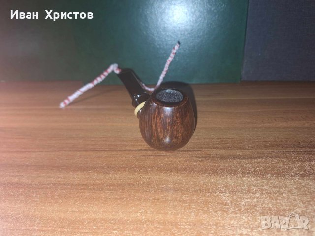 Лула от българския майстор Георги Бояджиев - красива, от висок клас, като НОВА - НЕ Е НАЛИЧНА!!!, снимка 3 - Лули - 44004713