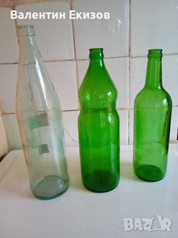 Бутилки от 1 л  и 0,750 л., снимка 1