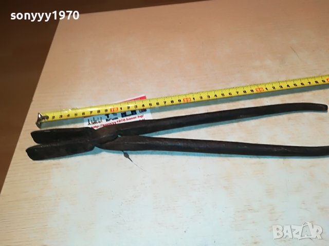 КОВАШКИ КЛЕЩИ 37СМ-2005221215, снимка 6 - Антикварни и старинни предмети - 36821087