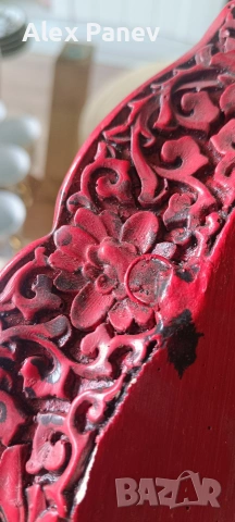 Декоративна винтидж чиния с опция закачане на стената, снимка 2 - Чинии - 53584667